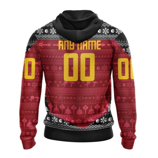 Personalized NHL Chicago Blackhawks Special Star Trek Design Hoodie