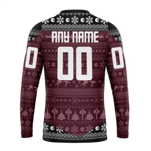 Personalized NHL Colorado Avalanche Special Star Trek Design Hoodie