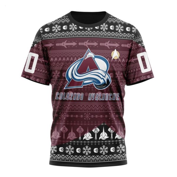 Personalized NHL Colorado Avalanche Special Star Trek Design Hoodie