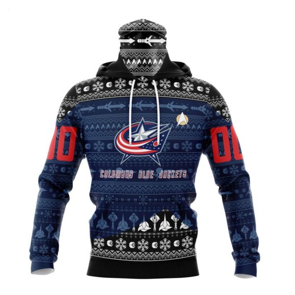 Personalized NHL Columbus Blue Jackets Special Star Trek Design Hoodie