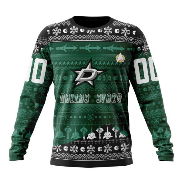 Personalized NHL Dallas Stars Special Star Trek Design Hoodie