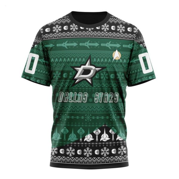 Personalized NHL Dallas Stars Special Star Trek Design Hoodie