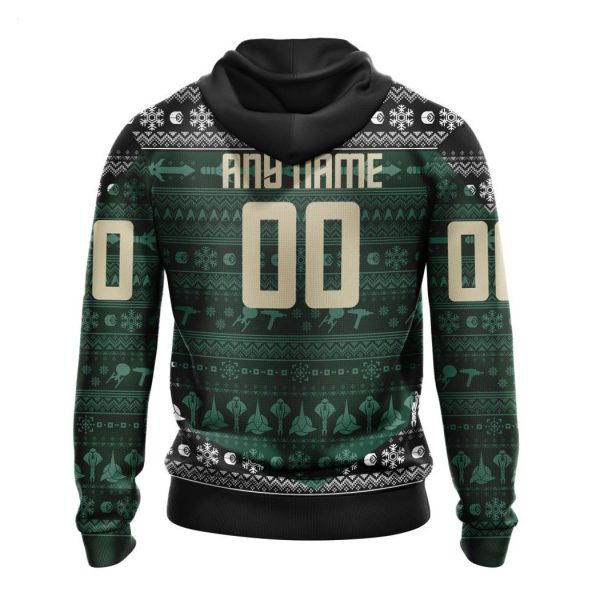 Personalized NHL Minnesota Wild Special Star Trek Design Hoodie