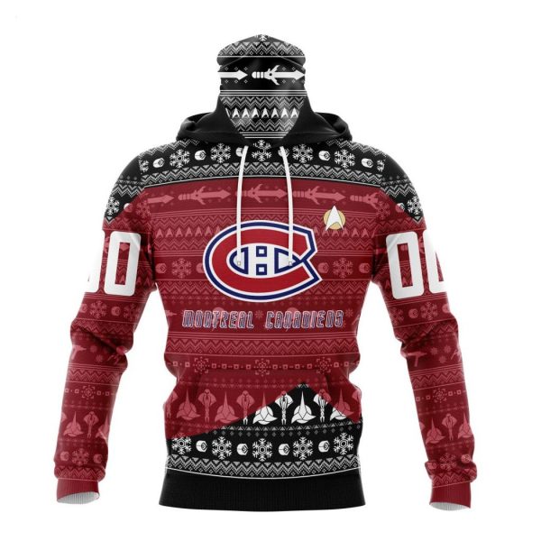 Personalized NHL Montreal Canadiens Special Star Trek Design Hoodie