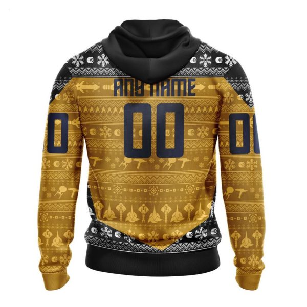 Personalized NHL Nashville Predators Special Star Trek Design Hoodie