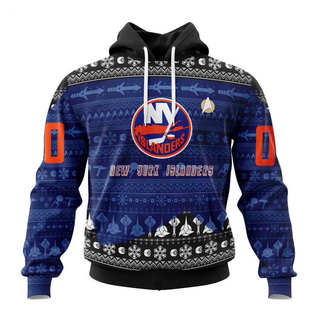 Personalized NHL New York Islanders Special Star Trek Design