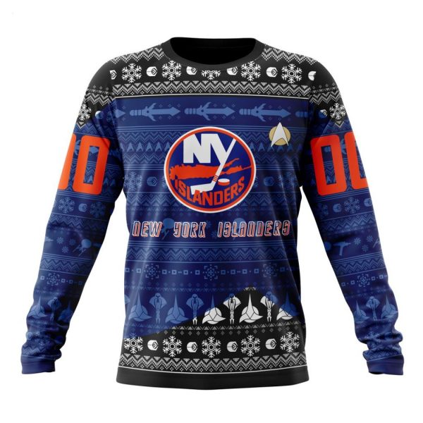 Personalized NHL New York Islanders Special Star Trek Design Hoodie