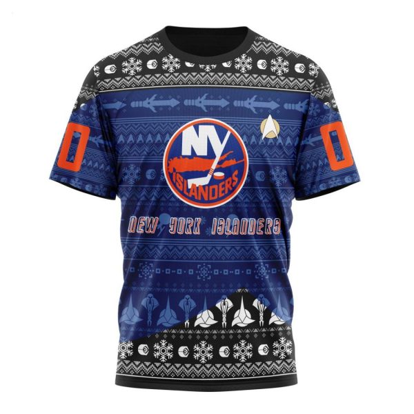 Personalized NHL New York Islanders Special Star Trek Design Hoodie