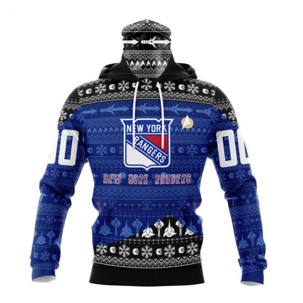 Personalized NHL New York Rangers Special Star Trek Design Hoodie