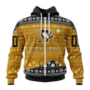 Personalized NHL Pittsburgh Penguins Special Star Trek Design Hoodie