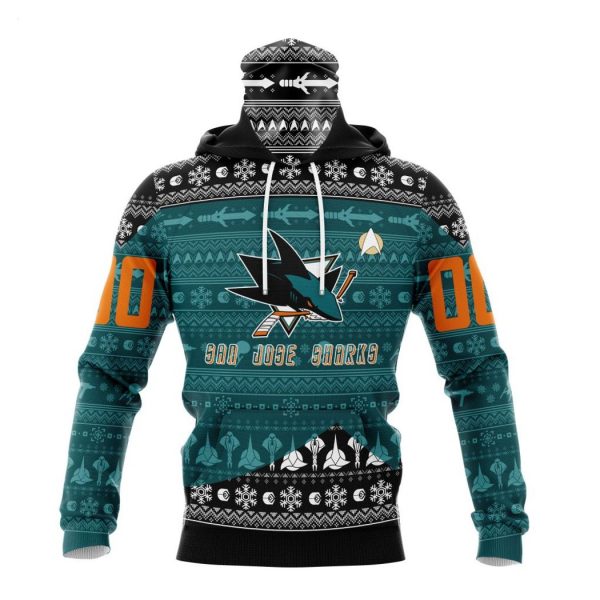 Personalized NHL San Jose Sharks Special Star Trek Design Hoodie