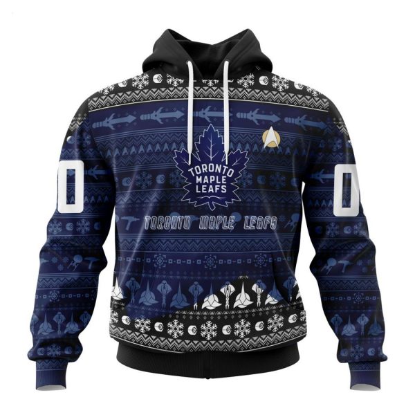 Personalized NHL Toronto Maple Leafs Special Star Trek Design Hoodie