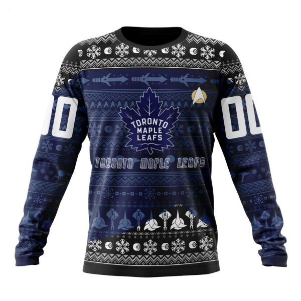 Personalized NHL Toronto Maple Leafs Special Star Trek Design Hoodie