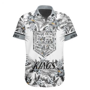 NHL Los Angeles Kings Special Hawaiian Shirt With Design Button