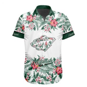 NHL Minnesota Wild Special Hawaiian Shirt With Design Button