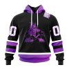 Personalized NHL Anaheim Ducks Special Black Hockey Fights Cancer Kits T-Shirt