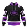 Personalized NHL Nashville Predators Special Black Hockey Fights Cancer Kits T-Shirt