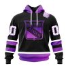 Personalized NHL Ottawa Senators Special Black Hockey Fights Cancer Kits T-Shirt