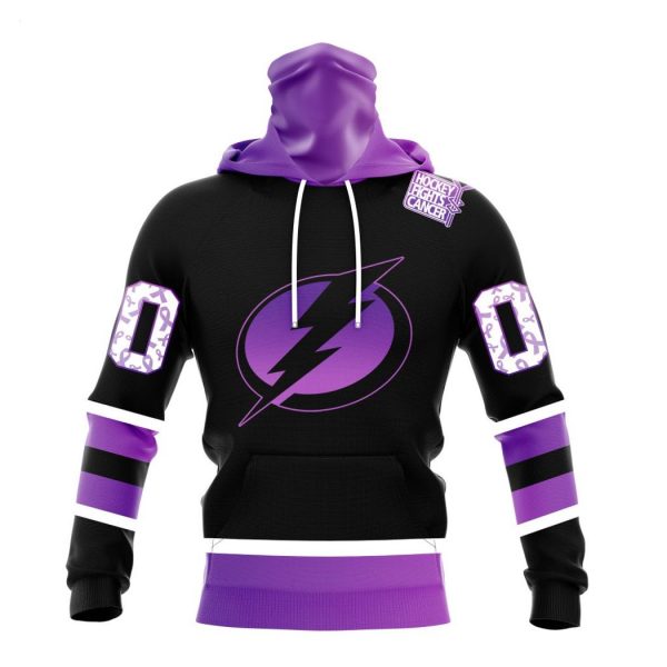 Personalized NHL Tampa Bay Lightning Special Black Hockey Fights Cancer Kits T-Shirt