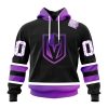 Personalized NHL Vancouver Canucks Special Black Hockey Fights Cancer Kits T-Shirt