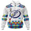 Personalized NHL St. Louis Blues Autism Awareness 3D Hoodie