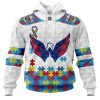 Personalized NHL Vancouver Canucks Autism Awareness 3D Hoodie