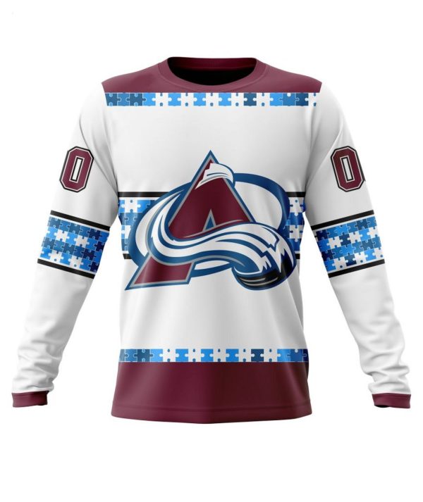 BEST NHL Colorado Avalanche Special Black Hockey Fights Cancer Kits 3D  Hoodie