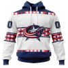 NHL Colorado Avalanche Autism Awareness Custom Name And Number 3D Hoodie