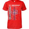 Coldplay Music Of The Spheres World Tour 2023 Thank You For The Memories T-Shirt