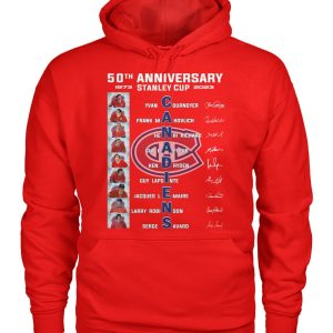 50th Anniversary 1973 – 2023 Canadiens T-Shirt