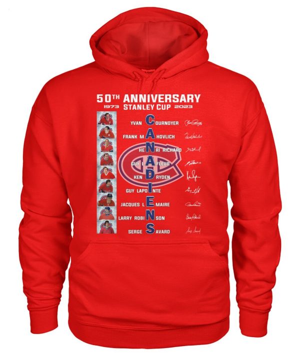 50th Anniversary 1973 – 2023 Canadiens T-Shirt