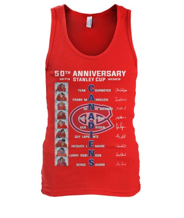 50th Anniversary 1973 – 2023 Canadiens T-Shirt