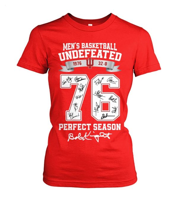 Men’s Basketball Undefeated 1976 Perfect Season T-Shirt