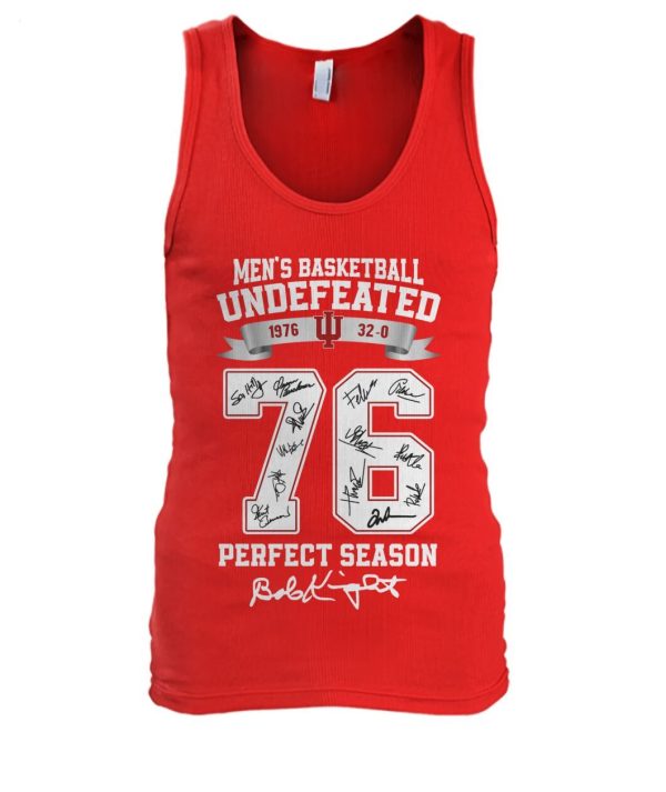 Men’s Basketball Undefeated 1976 Perfect Season T-Shirt