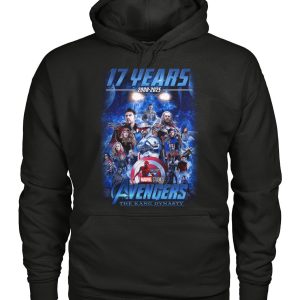 17 Years 2008 – 2025 Avengers The Kang Dynasty Marvel Studios T-Shirt