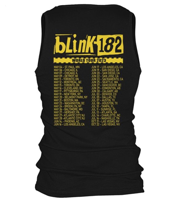 Blink-182 World Tour 2023 T-Shirt