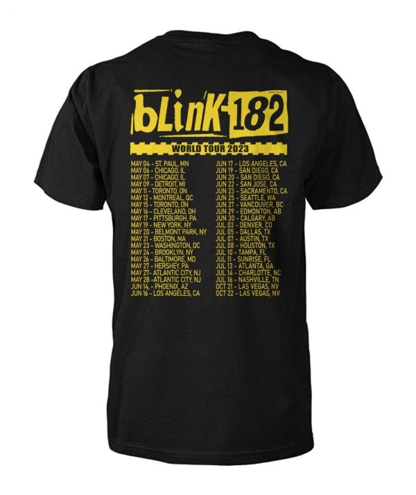 Blink-182 World Tour 2023 T-Shirt