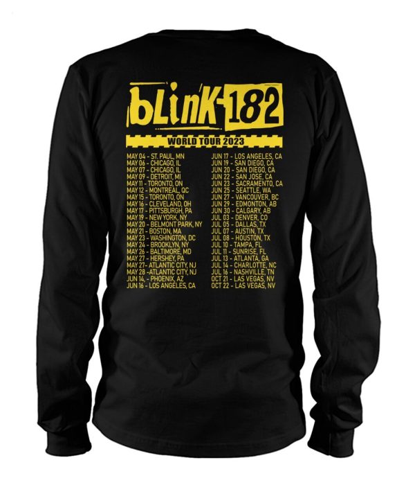 Blink-182 World Tour 2023 T-Shirt