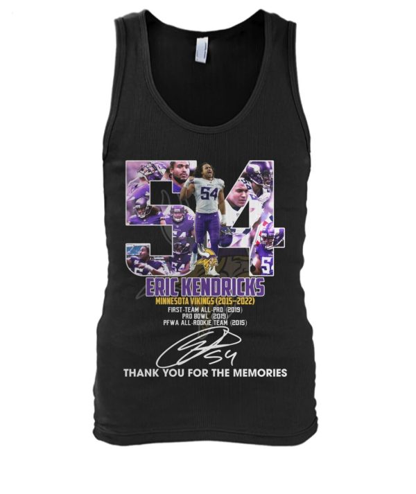 Eric Kendricks Minnesota Vikings 2015 – 2022 Thank You For The Memories T-Shirt