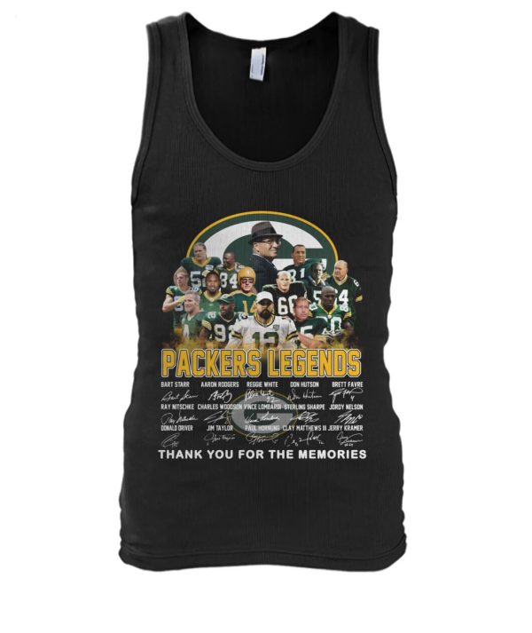 Packers Legends Thank You For The Memories T-Shirt