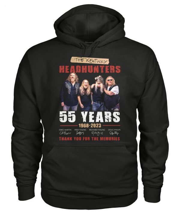 The Kentucky Headhunters 55 Years 1968 – 2023 Thank You For The Memories T-Shirt