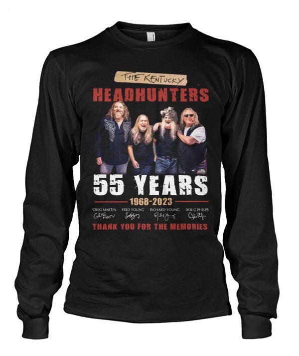 The Kentucky Headhunters 55 Years 1968 – 2023 Thank You For The Memories T-Shirt