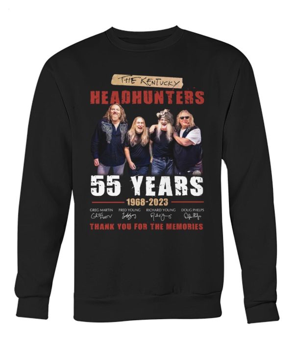 The Kentucky Headhunters 55 Years 1968 – 2023 Thank You For The Memories T-Shirt