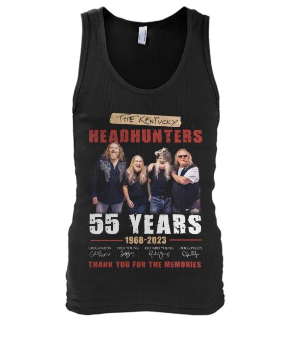 The Kentucky Headhunters 55 Years 1968 – 2023 Thank You For The Memories T-Shirt