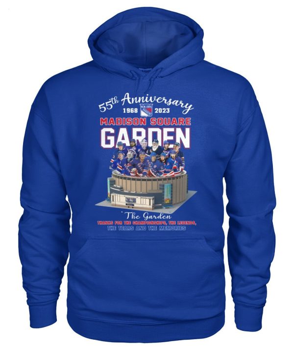 LIMITED EDITION 55th Anniversary 1968 – 2023 Madison Square Garden Thanks For The Championships The Legends The Tears And The Memories T-Shirt