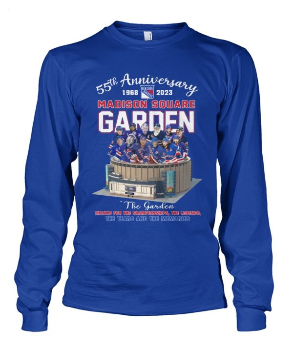 LIMITED EDITION 55th Anniversary 1968 – 2023 Madison Square Garden Thanks For The Championships The Legends The Tears And The Memories T-Shirt