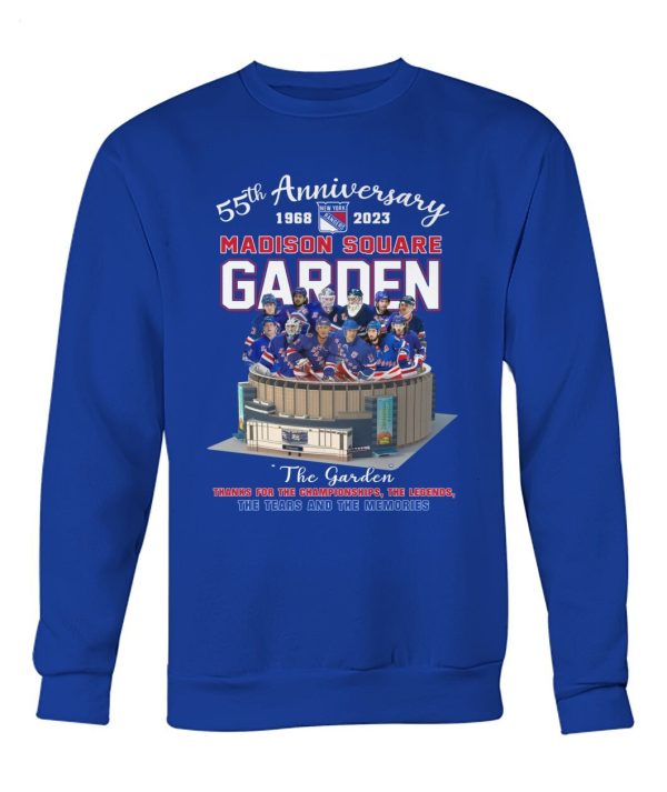 LIMITED EDITION 55th Anniversary 1968 – 2023 Madison Square Garden Thanks For The Championships The Legends The Tears And The Memories T-Shirt