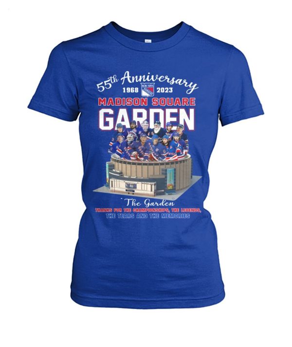 LIMITED EDITION 55th Anniversary 1968 – 2023 Madison Square Garden Thanks For The Championships The Legends The Tears And The Memories T-Shirt