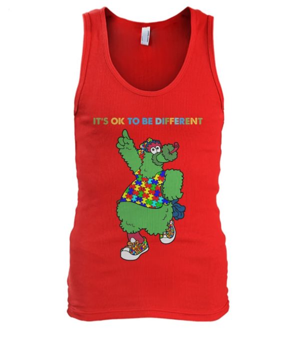 LIMITED EDITION Phillie Phanatic It’s Ok To Be Different T-Shirt