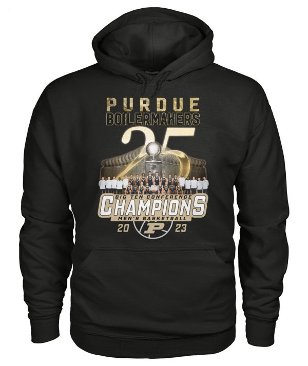 LIMITED EDITION Purdue Boilermakers Big Ten Conference Champions Men’s Basketball 2023 T-Shirt